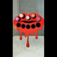 Small Lip Wall Mounted Makeup Organizer Lipstick Holder Product Demonstration Video. Wall Hanging Lipstick Holder with 10 holes. This unique wall mounted makeup organizer keeps all of your makeup easily accessible while looking like wall art!